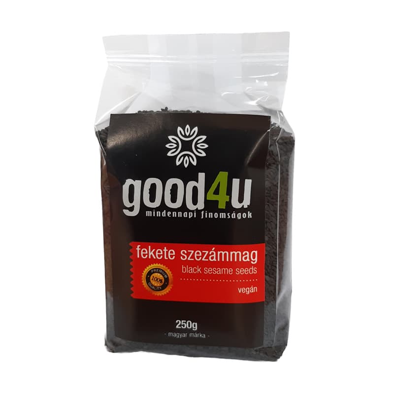 Good4U Čierne sezamové semienka 250 g