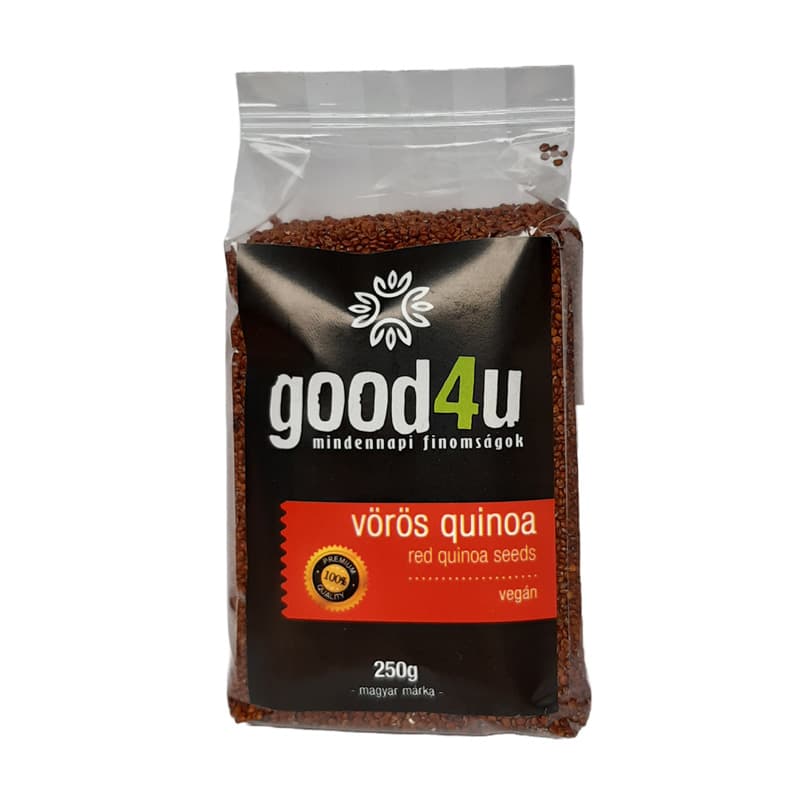 Good4U Plnohodnotná červená quinoa 250 g