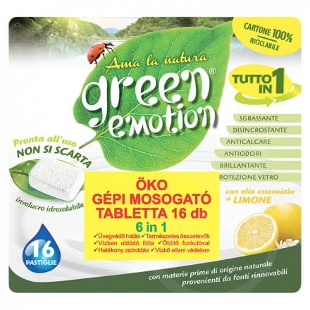 Green Emotion eko tablety do umývačky riadu 16 ks