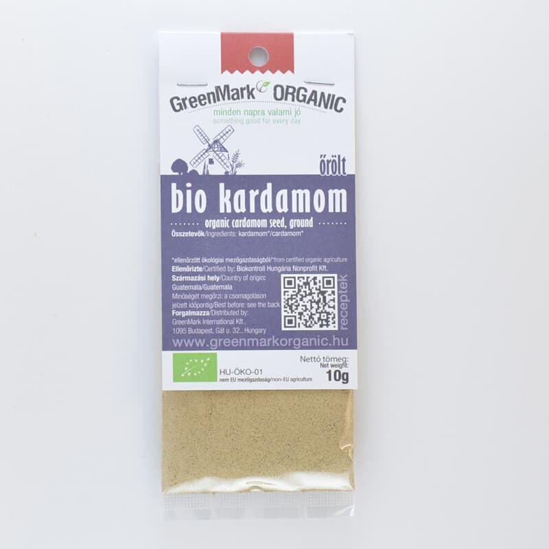 Greenmark bio kardamom mletý 10 g