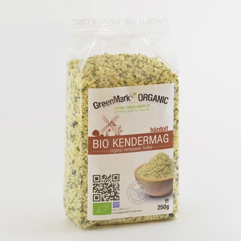 Greenmark bio konopné semienko lúpané 250 g