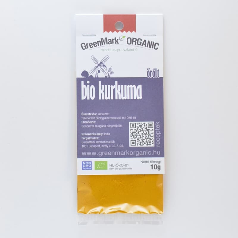 Greenmark bio kurkuma mletá 10 g