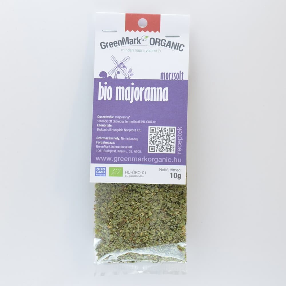 Greenmark bio marjorám sušená 10 g
