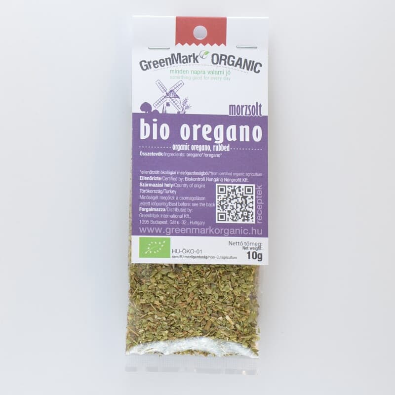 Greenmark bio oregano drvený 10 g