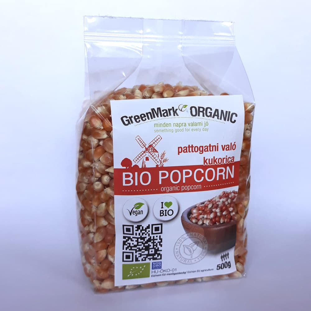 GreenMark Organic bio Popcorn 500 g