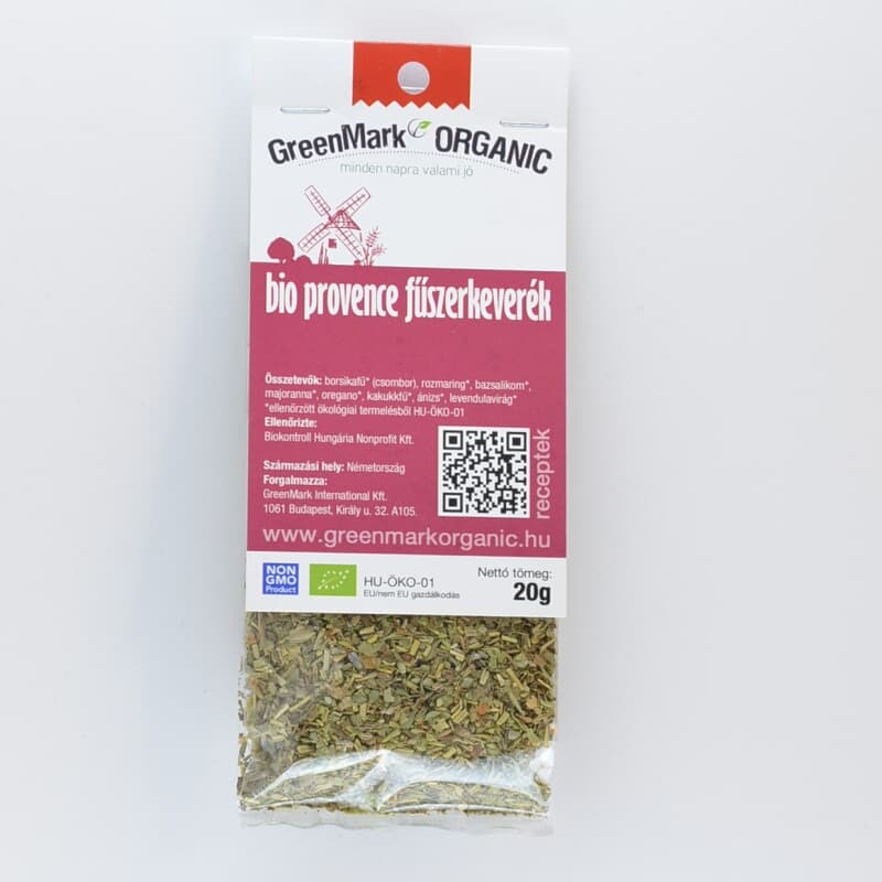 Greenmark bio provensálska zmes korenia 20 g