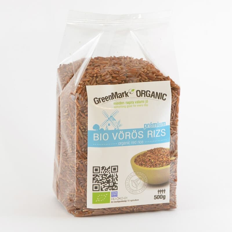 Greenmark bio červená ryža 500 g