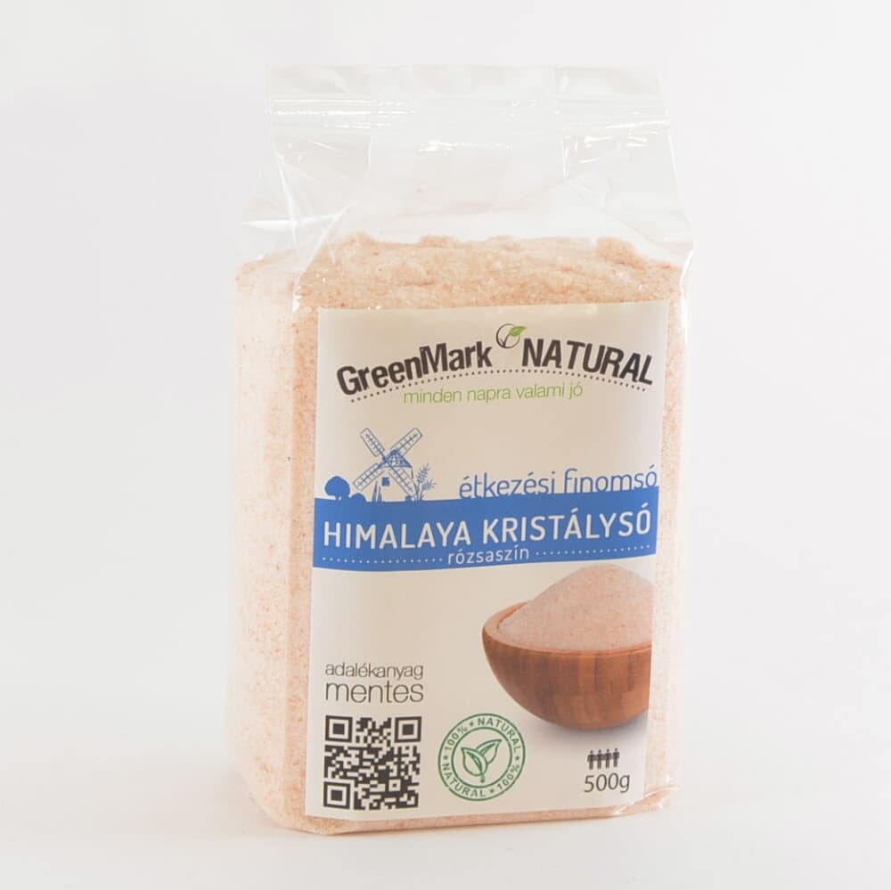 Greenmark himalájská soľ ružová jemná 500 g