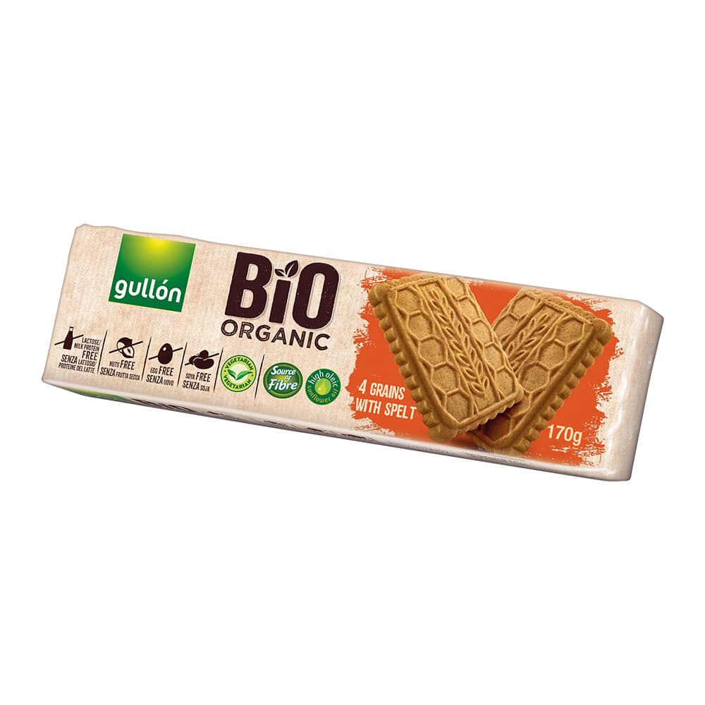 Gullón bio 4 zrnové sušienky 170 g