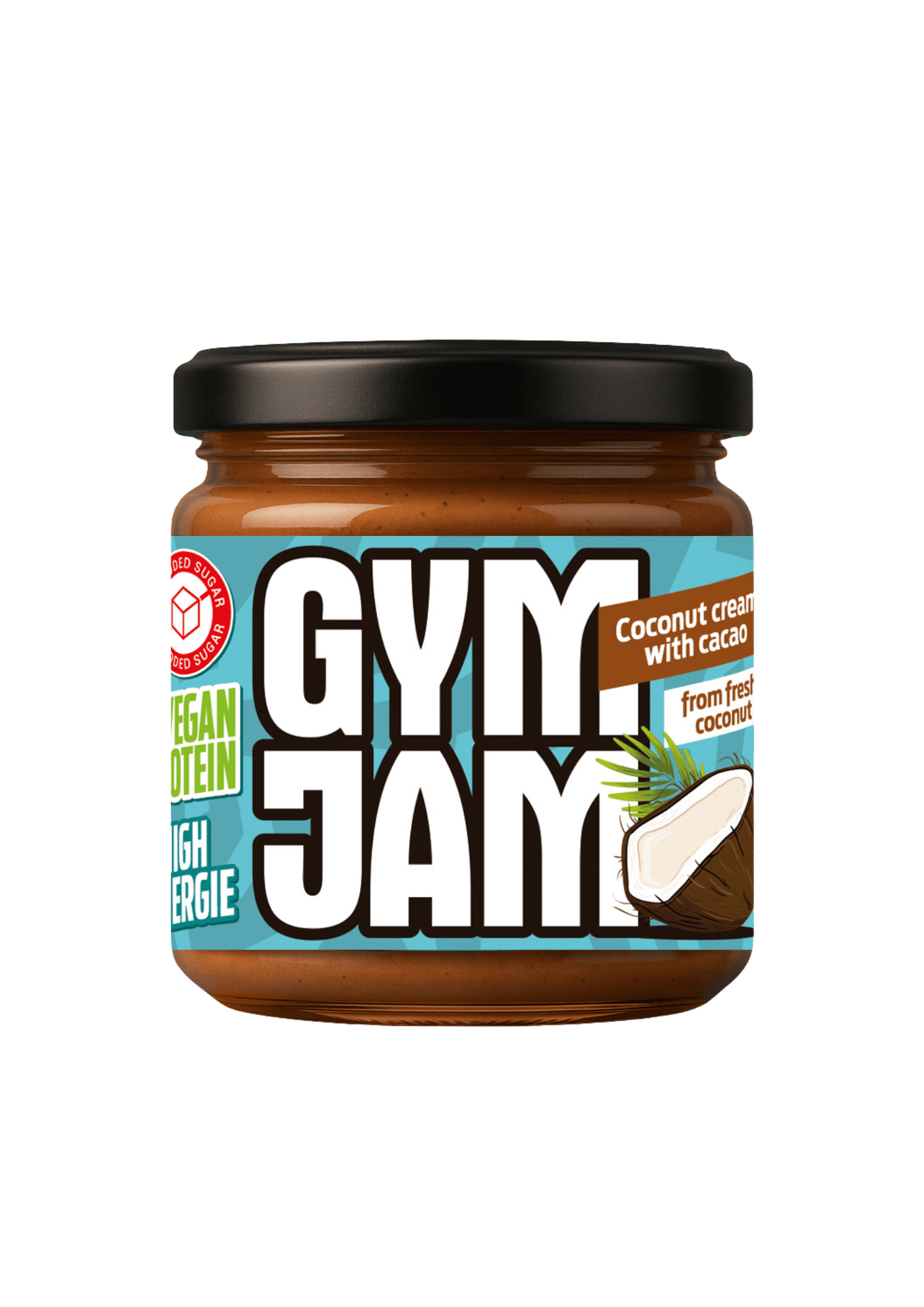 GymJam čerstvý kokosový krém s kakaom 140 g