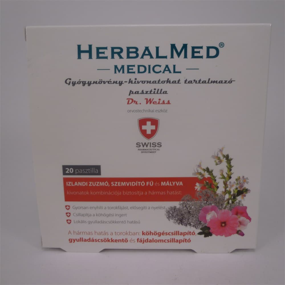 Dr. Weiss Medical Antivirus Pastilky 20 pastiliek - 46976