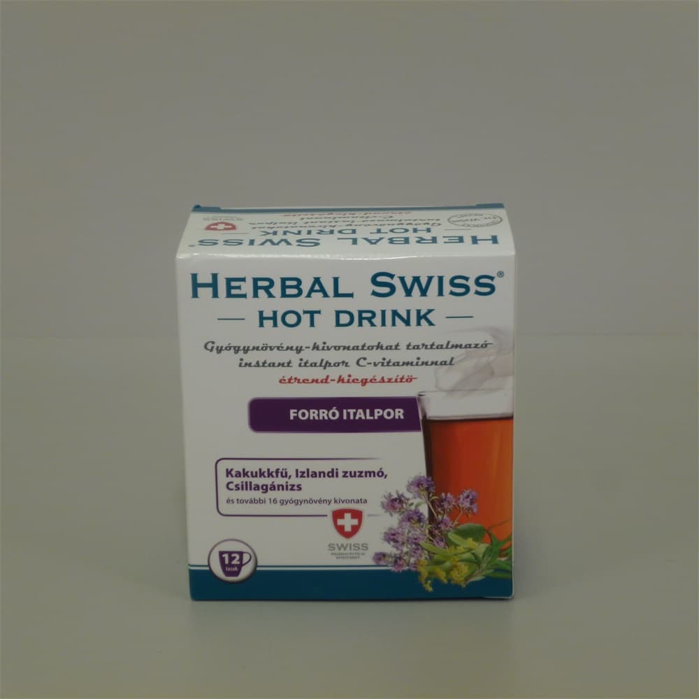 Herbal Swiss horúci nápoj instantný prášok 12x8g 96 g