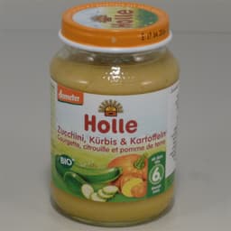 Holle tekvicové, cuketové a zemiakové pyré 190 g thumbnail 2