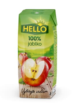 Hello jablková šťava 100% 250 ml thumbnail 2