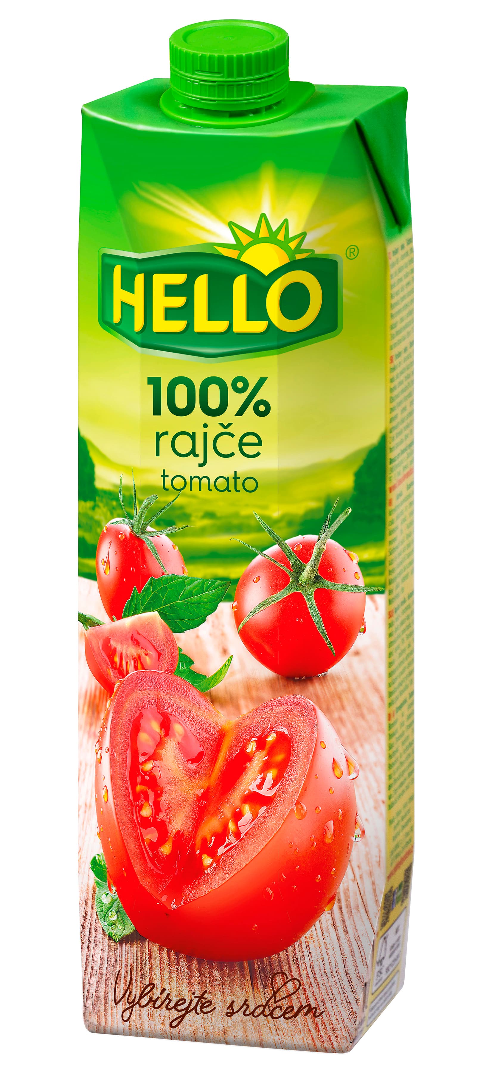 Hello paradajkový džús 100% 1000 ml