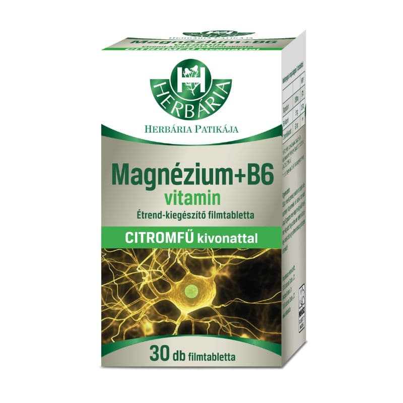 Herbária magnézium+b6 tablety 30 ks