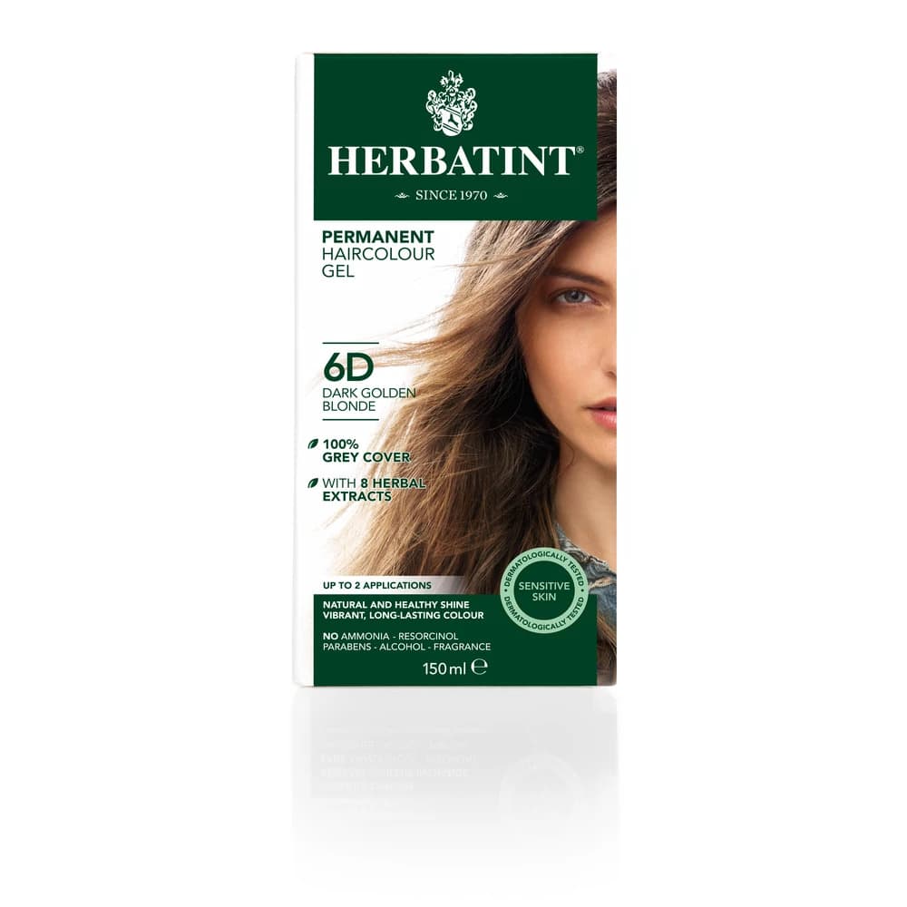 Herbatint 6d zlatá tmavá blond farba na vlasy 170 ml