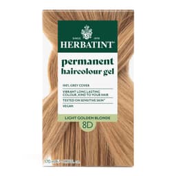 Herbatint 8d zlatá svetlá blond farba na vlasy 170 ml thumbnail 2