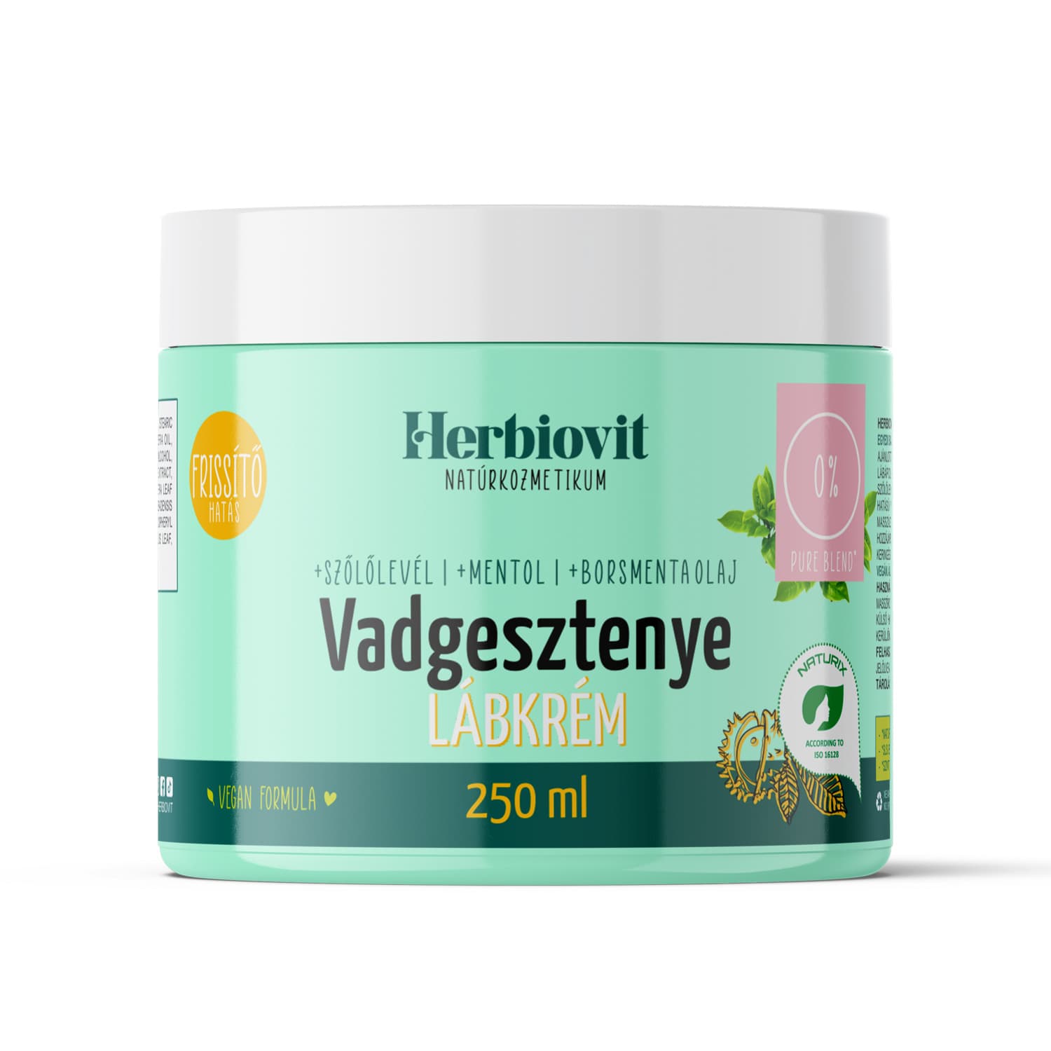 Herbiovit osviežujúci krém na nohy s extraktom z pagaštanu konského 250 ml