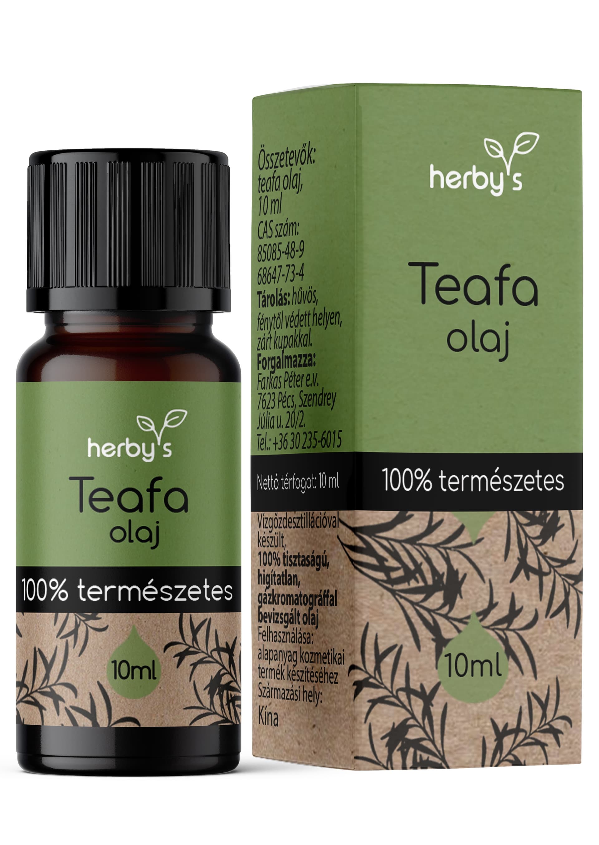 Herbys čajovníkový esenciálny olej 10 ml - 89350