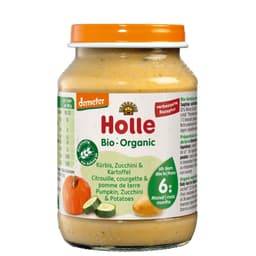 Holle tekvicové, cuketové a zemiakové pyré 190 g thumbnail 1