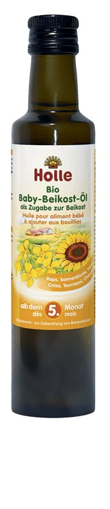 Holle organický olej na príkrmy pre bábätká 250 ml