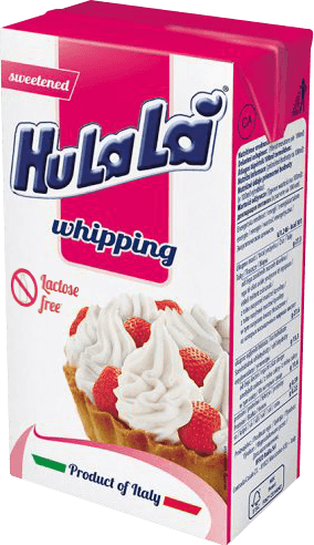 Hulala sladená cukrárska smotana na šľahanie 500 ml