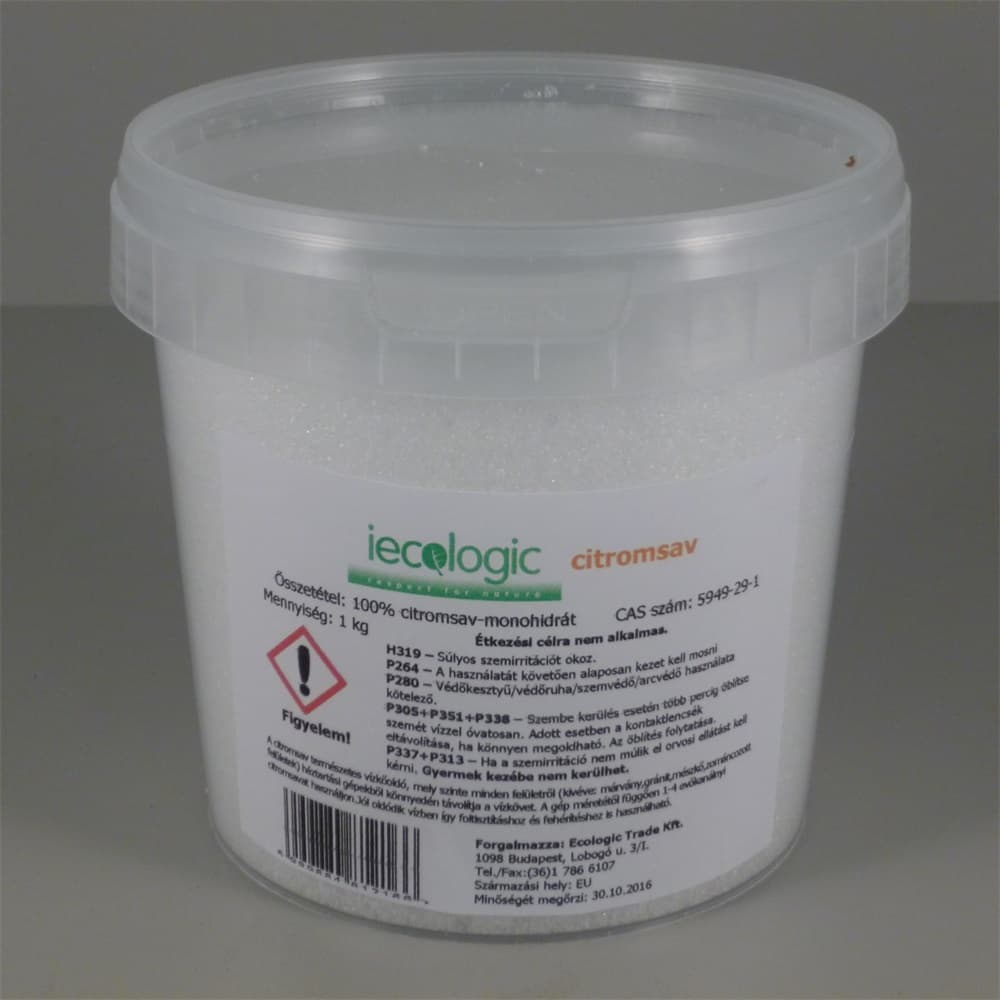 Iecologic citrónová kyselina 1000 g