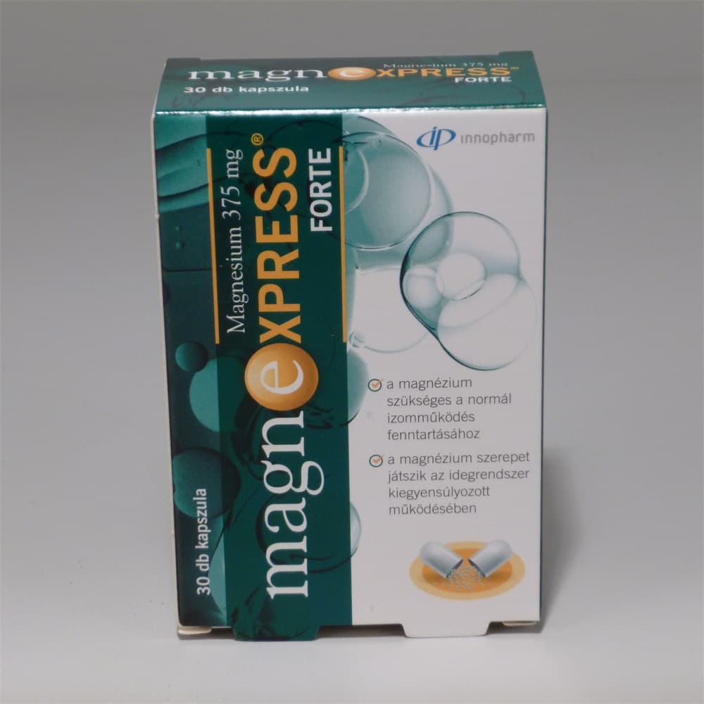 Innopharm magnexpress forte horčík kapsula 30 ks