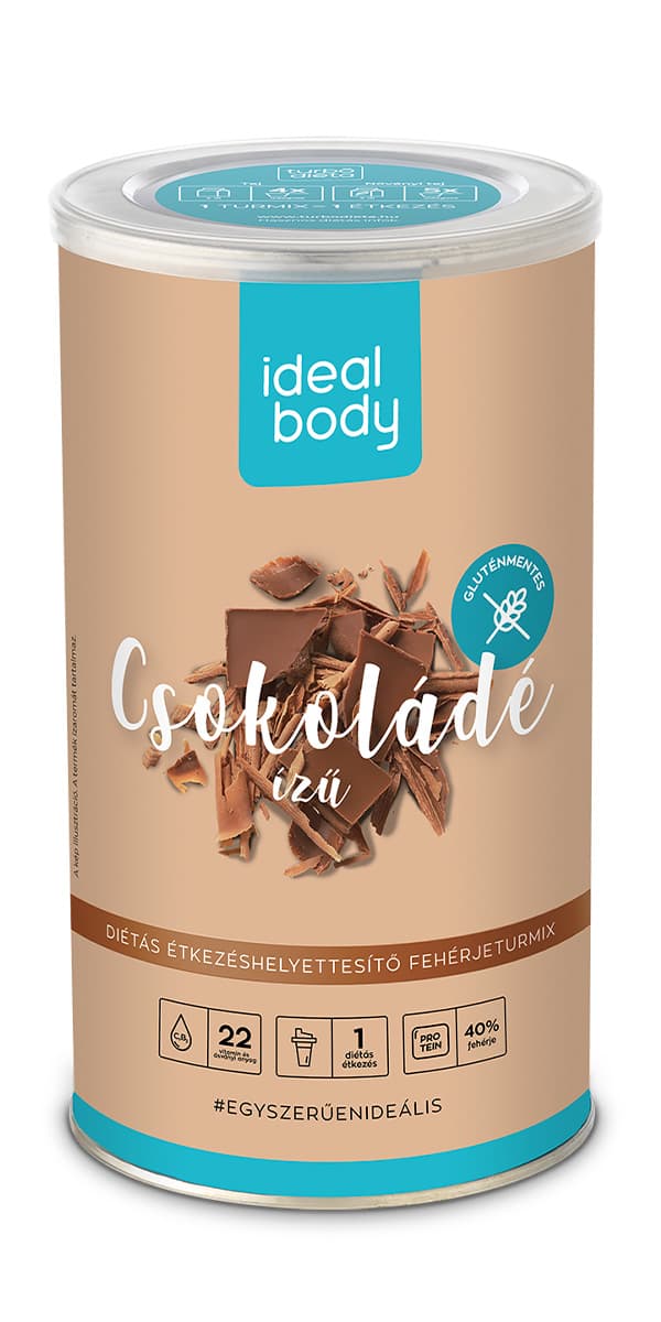 Idealbody nápoj na chudnutie prášková čokoláda 525 g