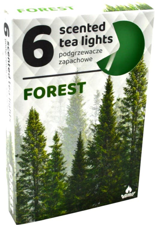 Aromatická sviečka s vôňou lesa 6ks 1 ks