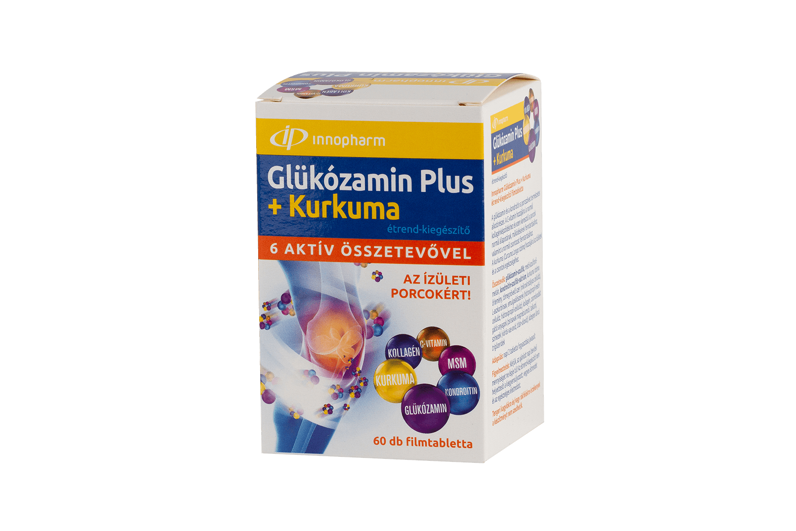 Innopharm glukozamín plus kurkuma filmové tablety 60