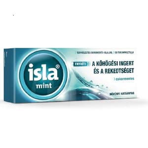 Isla Mint hrdelné pastilky 30 kusov - 53782