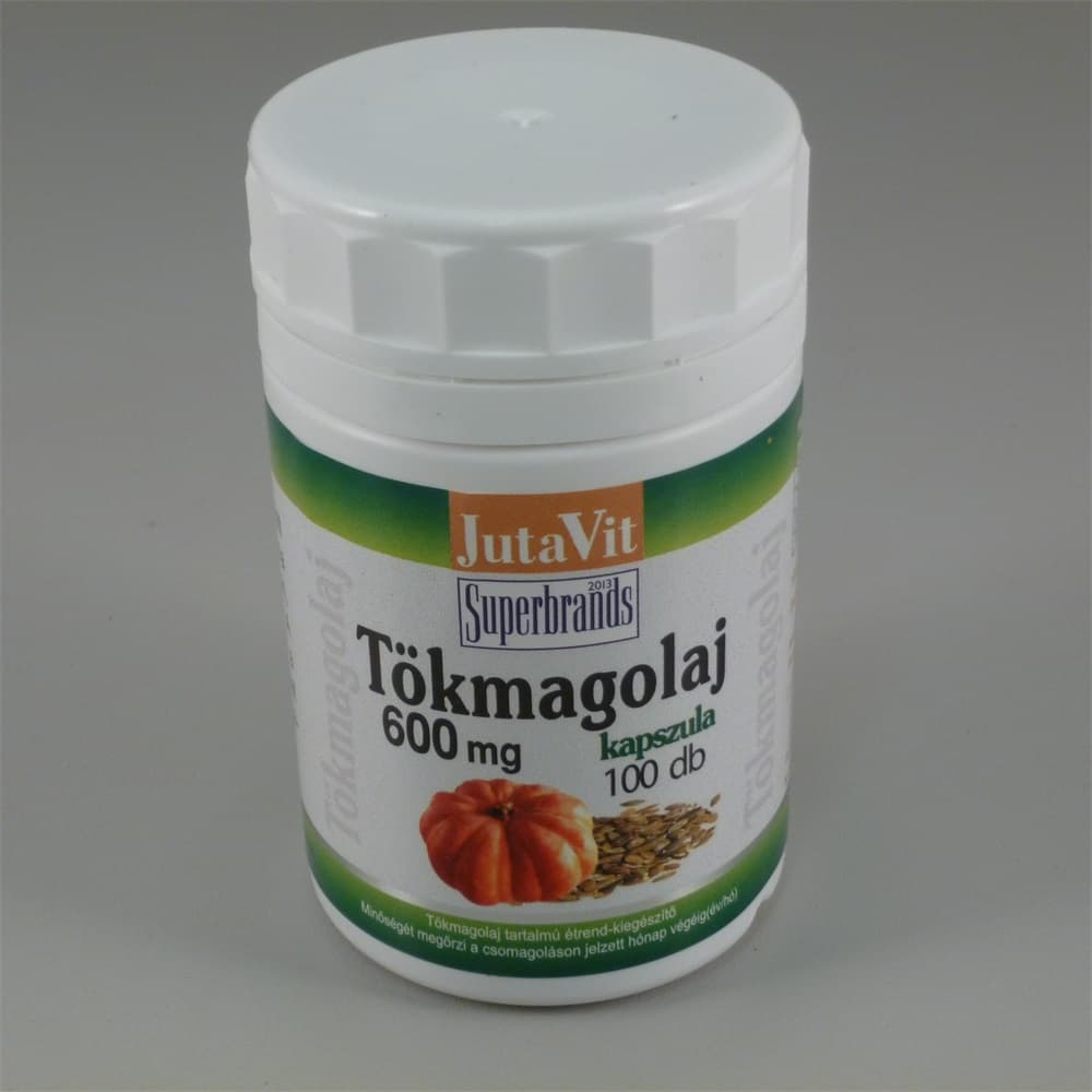JutaVit kapsuly s tekvicovým olejom 600 mg, 80 g - 14151