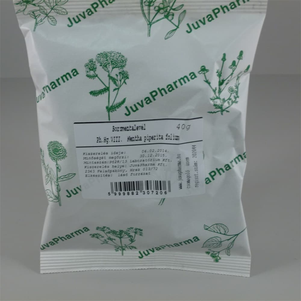Juvapharma čaj z mäty piepornej 40 g