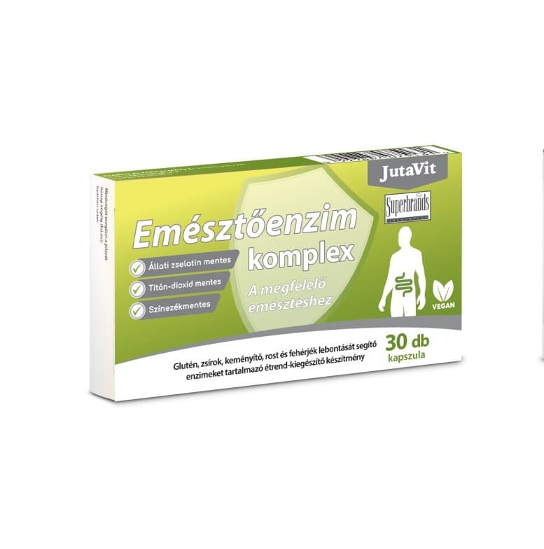 Jutavit komplex enzýmov na trávenie kapsule 30 ks