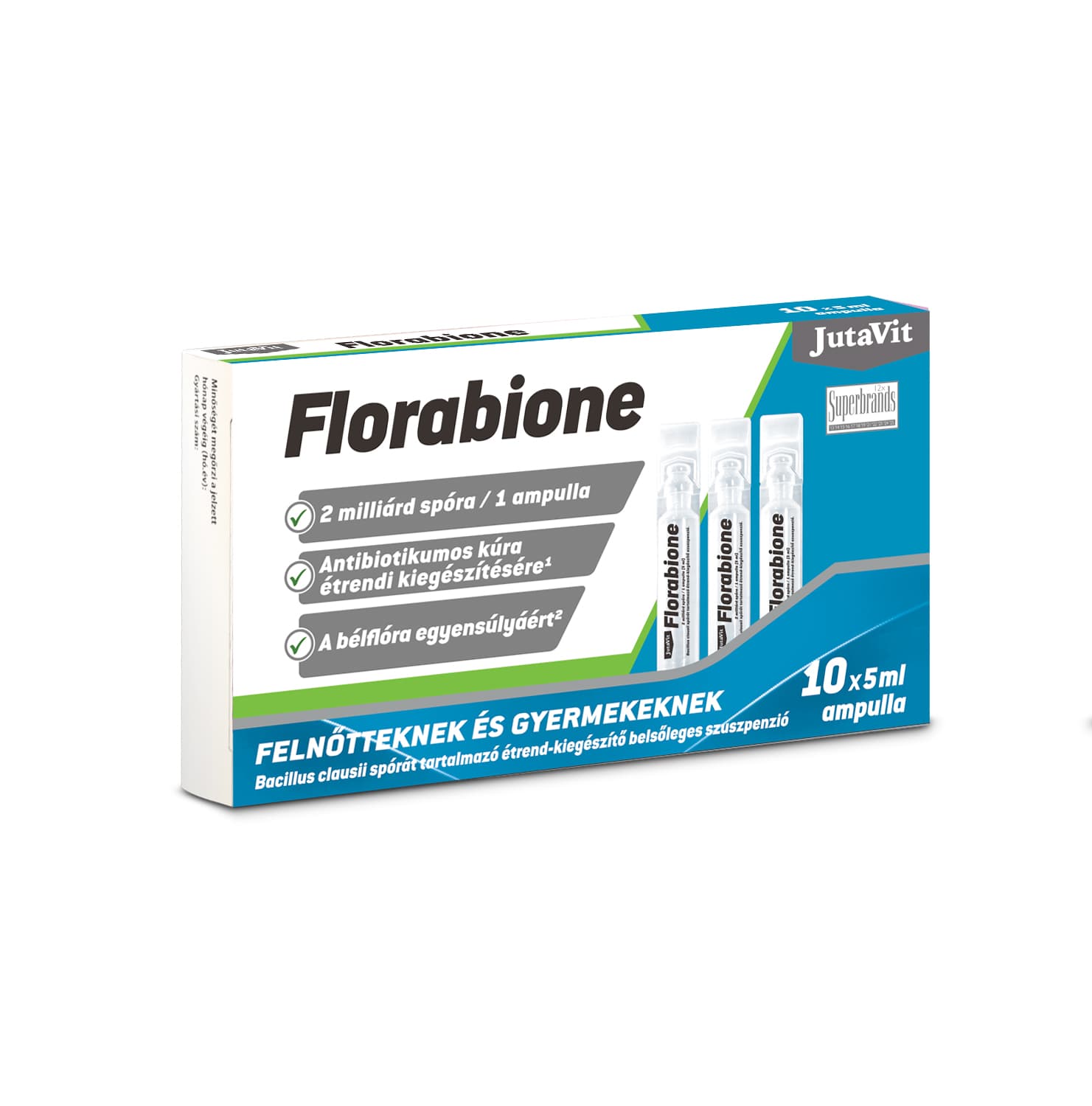 Jutavit florabione ampulka 10x5ml 10 ks