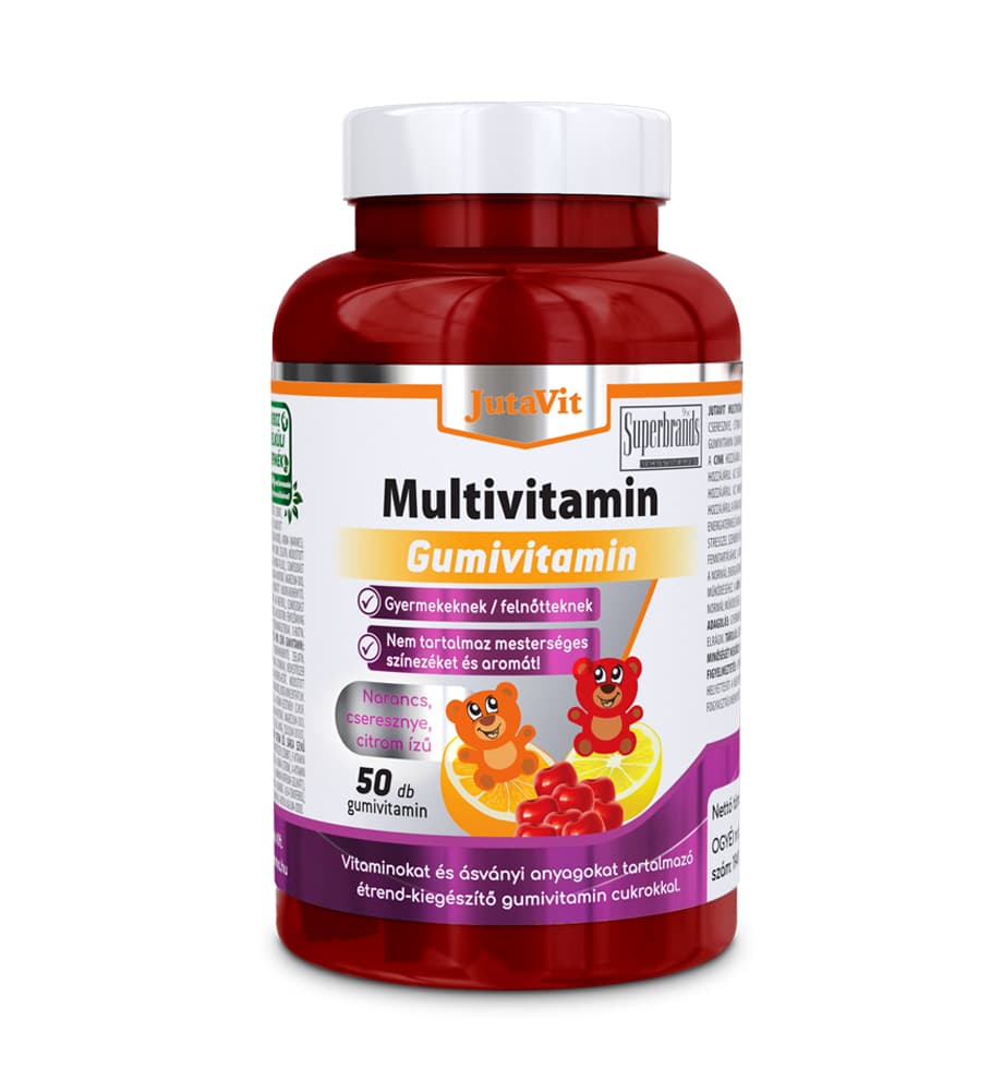 JUTAVIT Multivitamínové želé pre deti 60 g - 55576