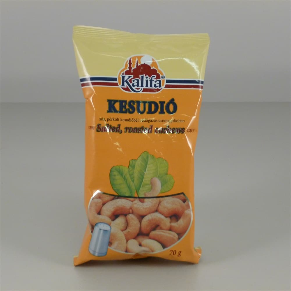 Kalifa slané, pražené kešu orechy 70 g