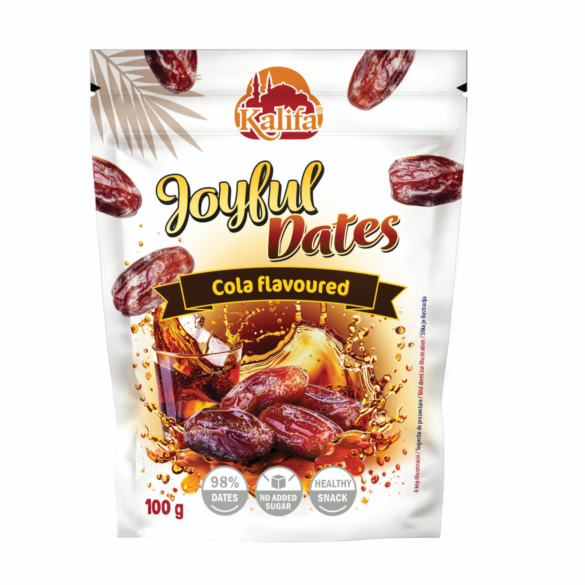 Kalifa joyful datľová kola príchuť 100 g