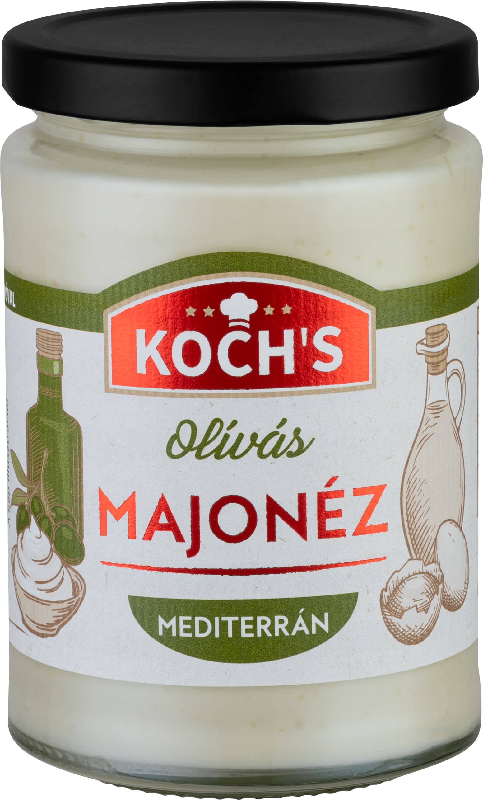 Kochs majonéza s olivovým olejom a olivami 310 g