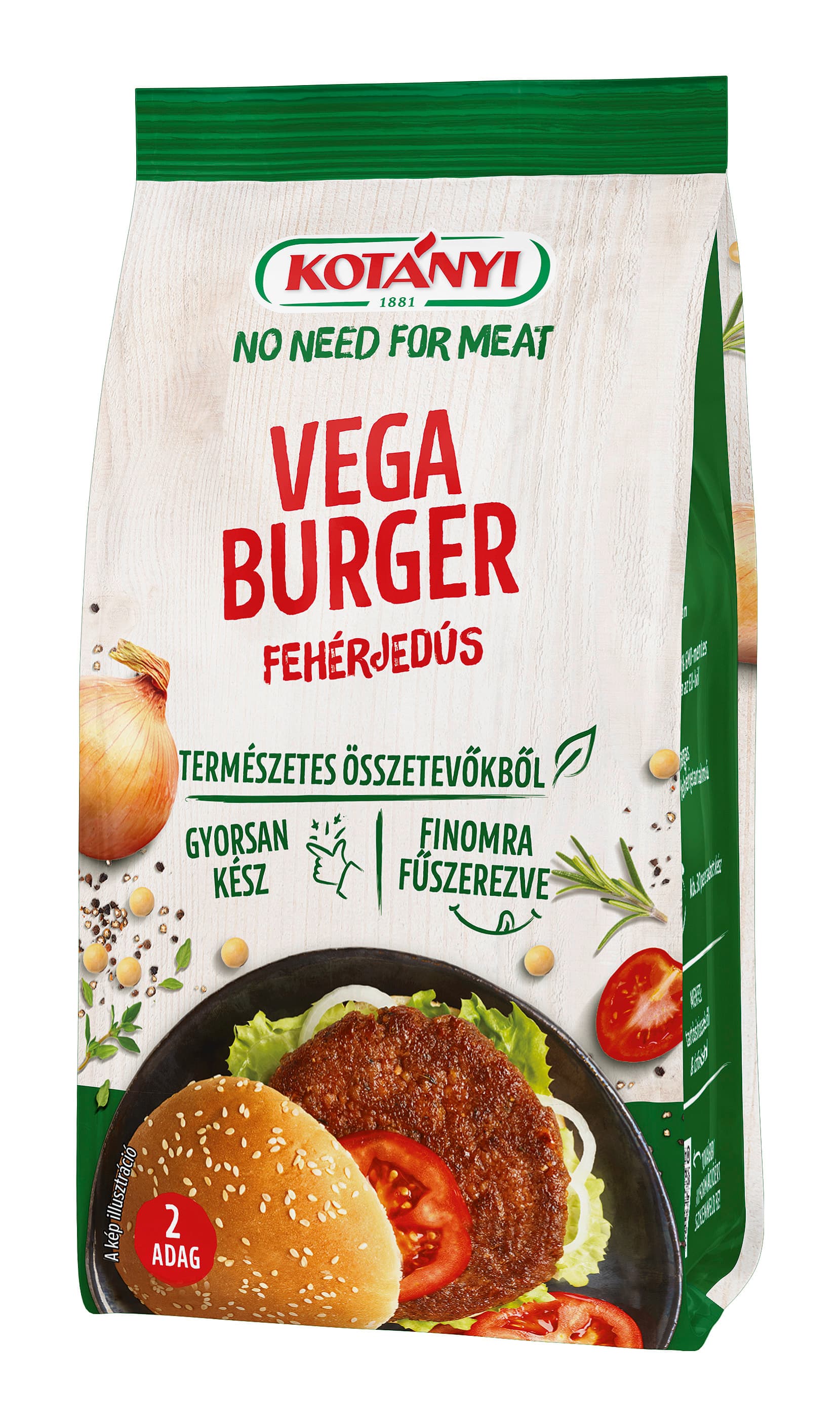 Kotányi no need for meat vega burger 100 g