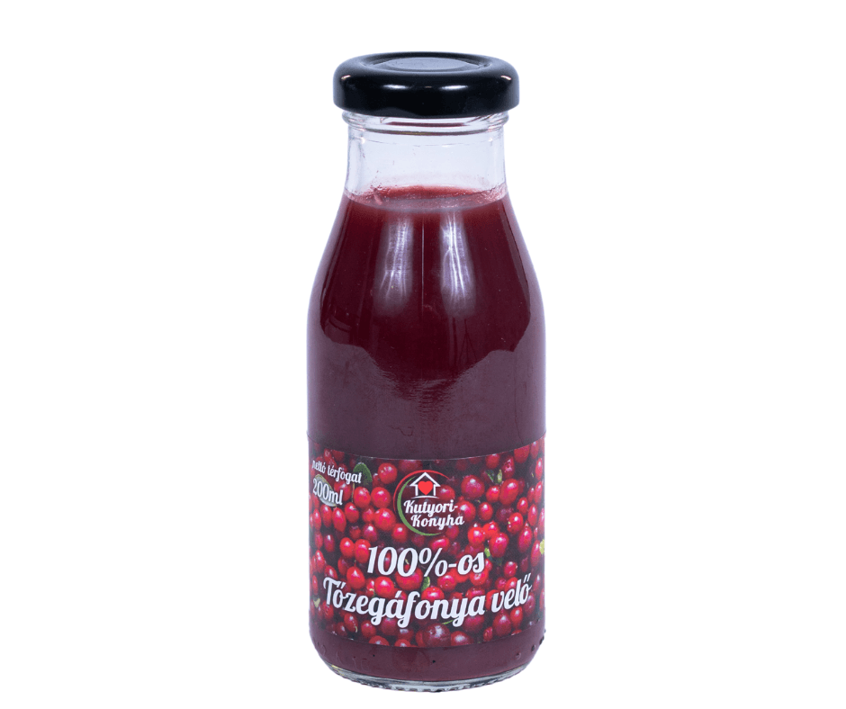 Kutyori konyha 100% brusnicová pyré 200 ml
