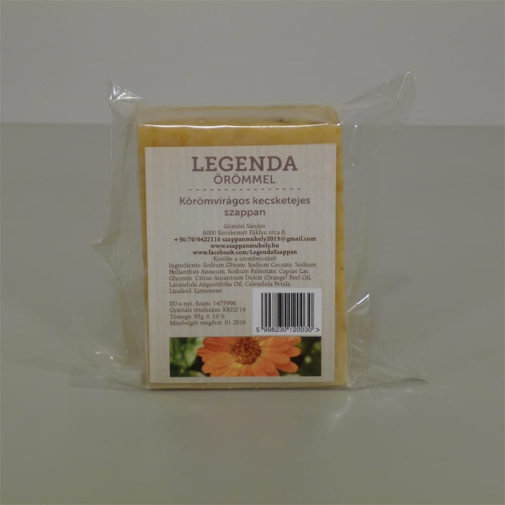 Legenda Kozie mliečne mydlo s nechtíkom na upokojenie pokožky 95 g - 42107
