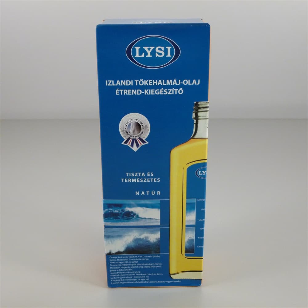 Lysi olej z tresčej pečene prírodný 240 ml