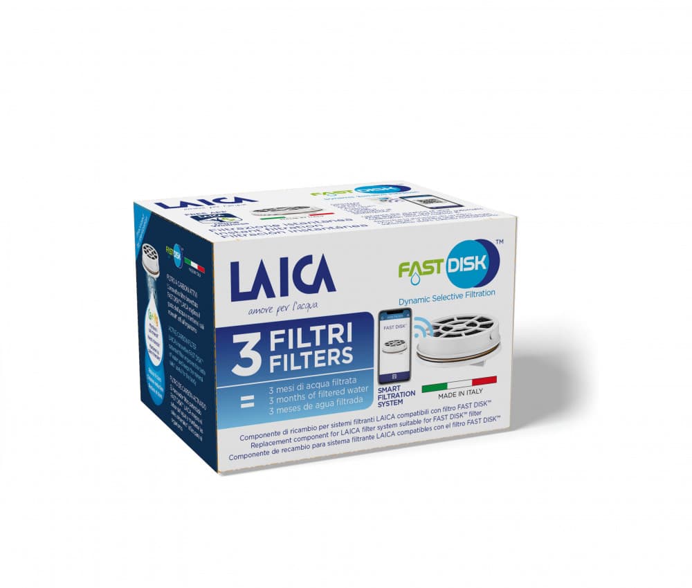 Laica vodný filter instant fast disk 3 ks