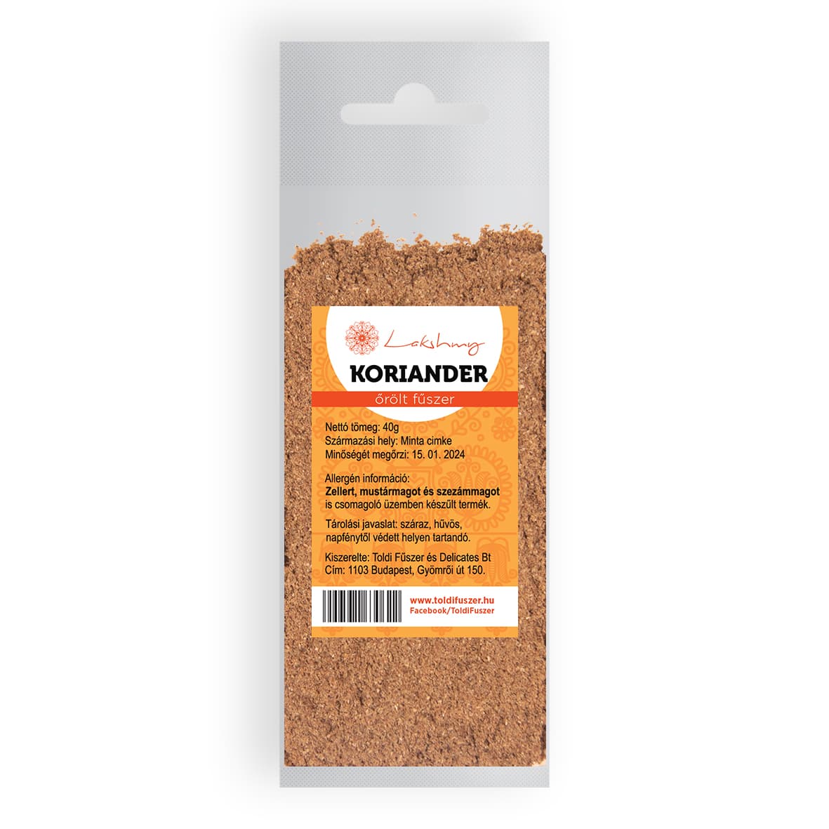 Lakhsmy mletý koriander 40 g