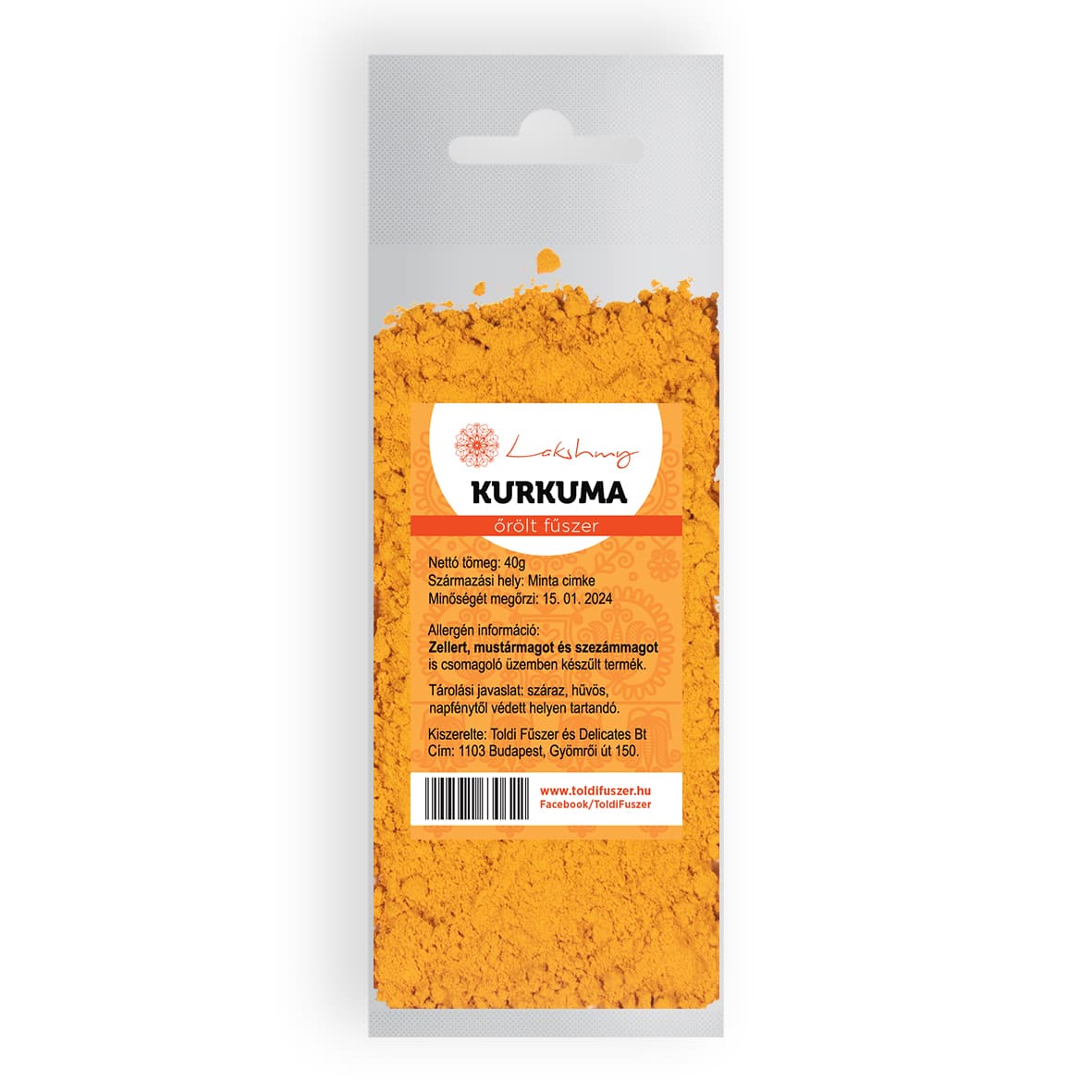 Lakshmy mletá kurkuma 40 g