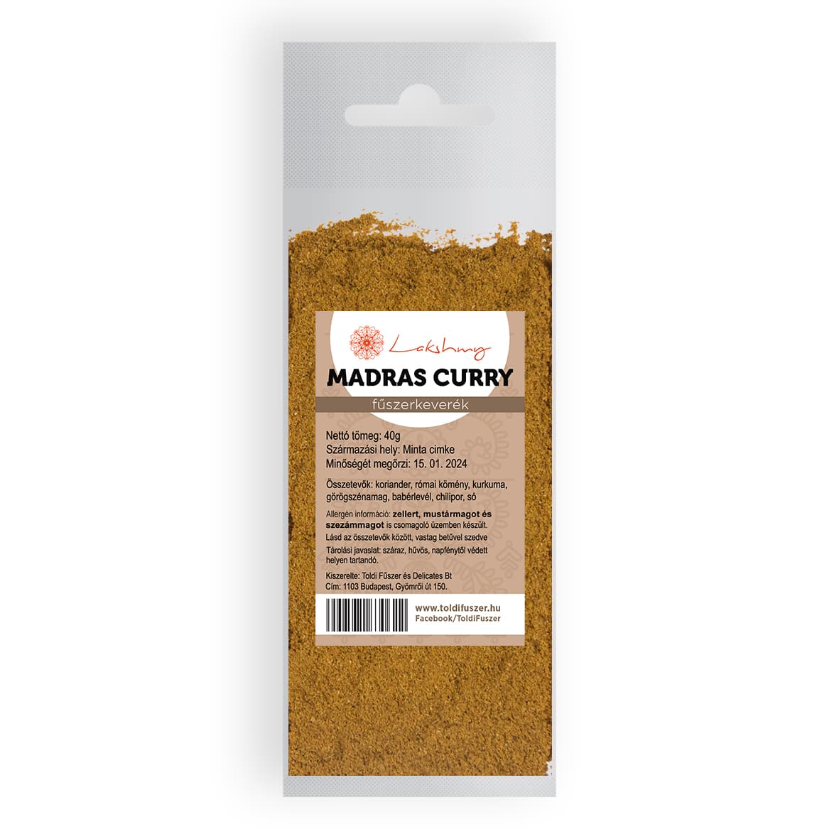 Lakshmy Madras Curry Korenie 40 g