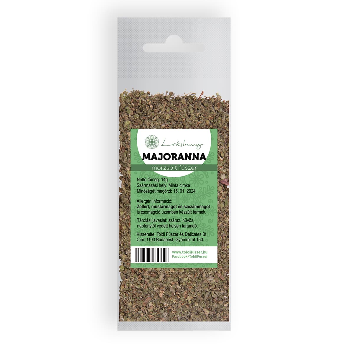 Lakshmy drvená majoránka 10 g